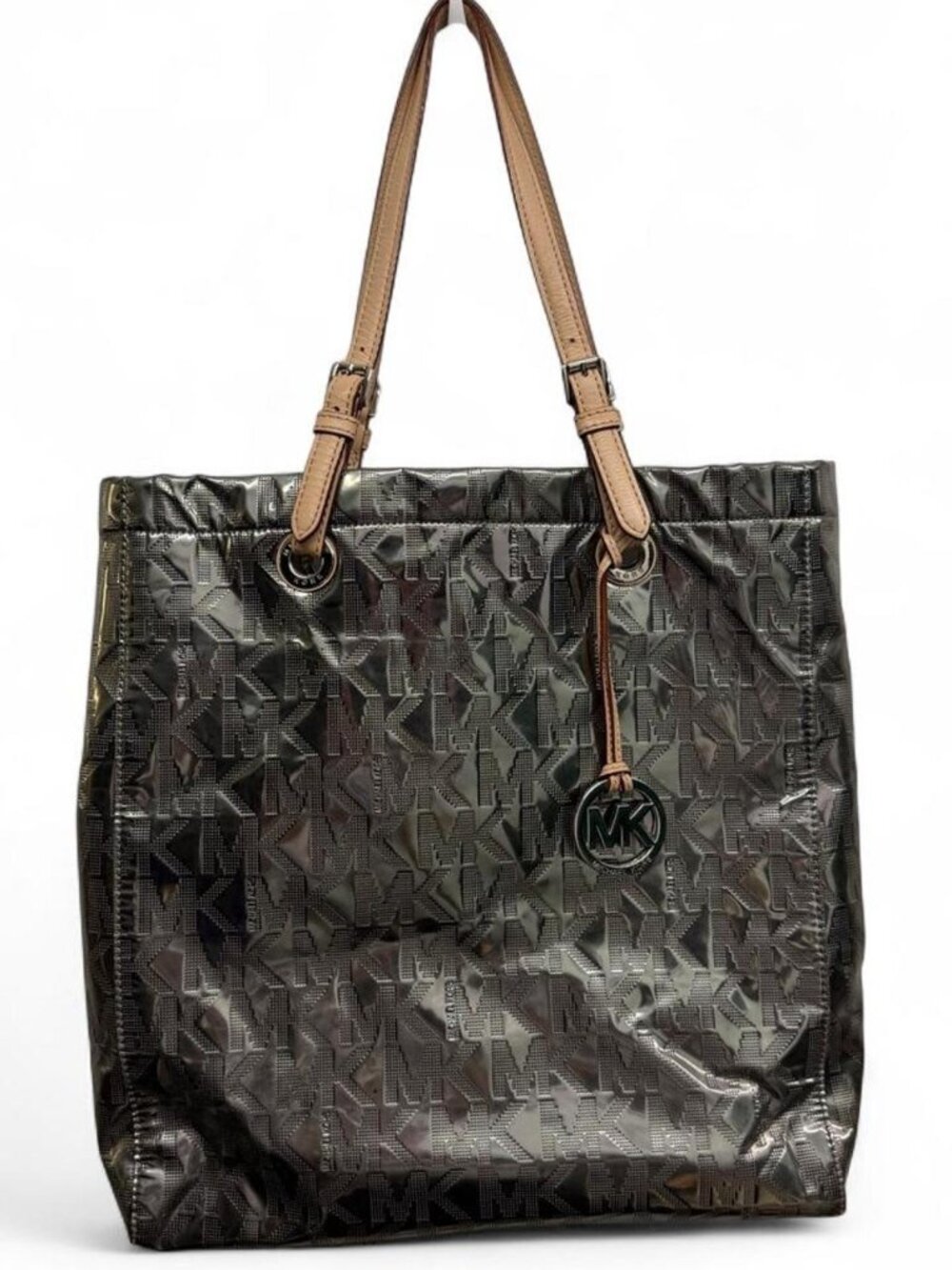 Michael Kors Metallic Mirror Tote